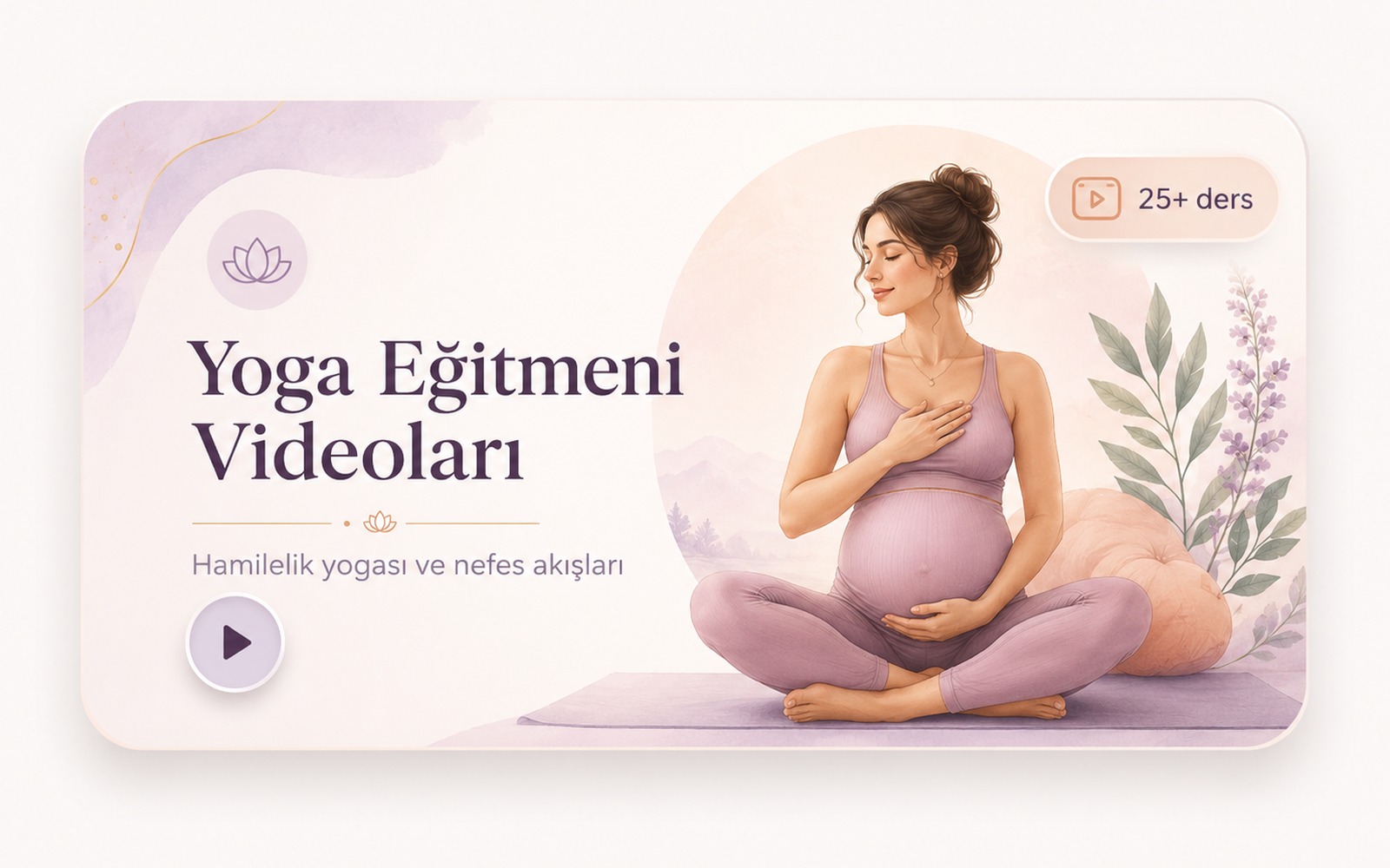 Hamilelik yogası akademi videosu
